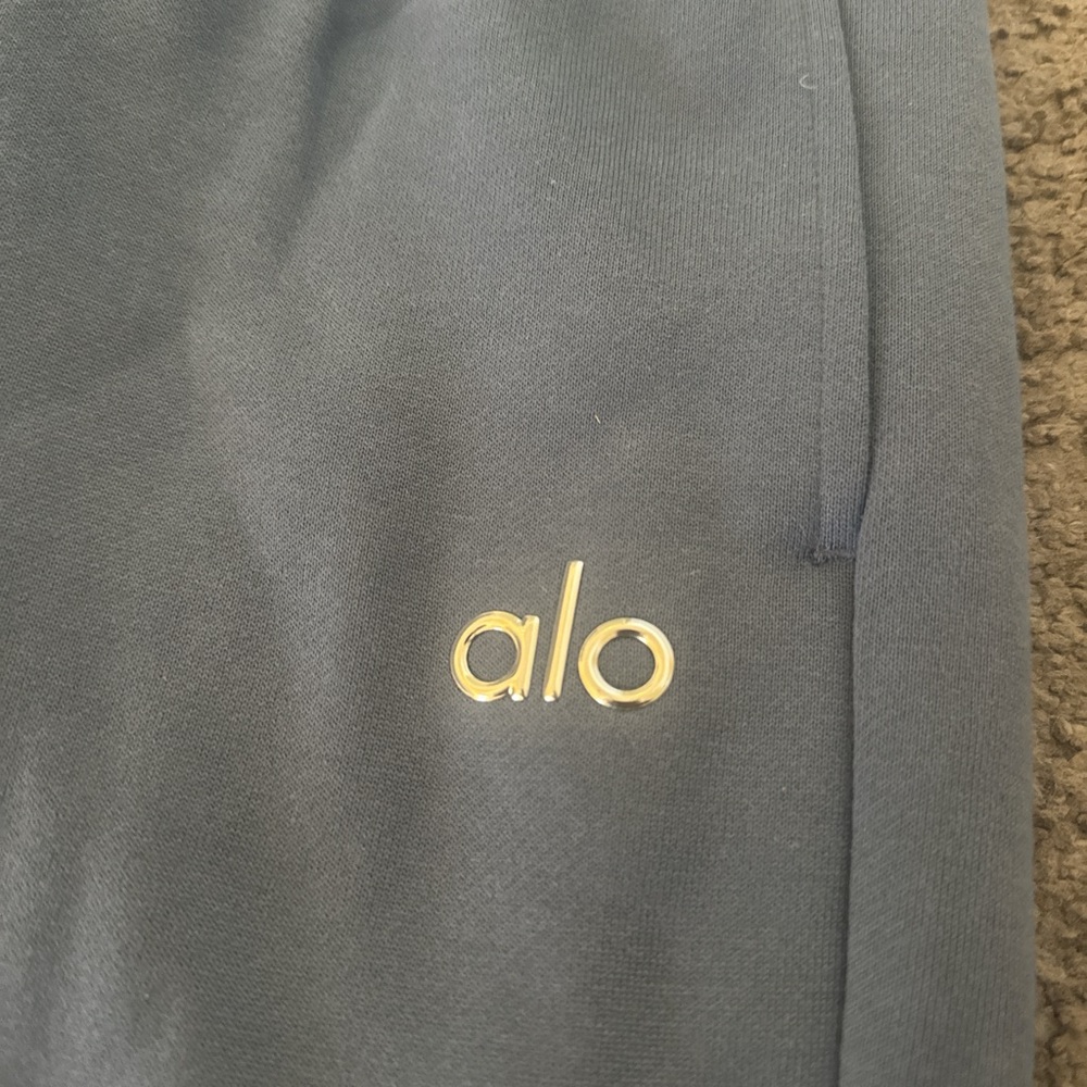 ALO Yoga Blue Track Pants - Picture 2 of 2
